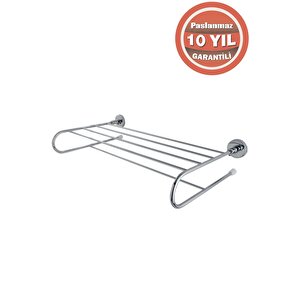 Paslanmaz Pirinç Dilek 45 Cm Mercan Raf Havluluk