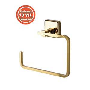 Paslanmaz Pirinç Kumru Kare Havluluk Altın (10 Yıl Garantili )
