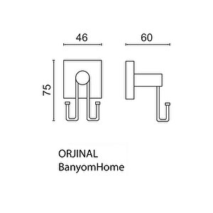Paslanmaz Pirinç Wc 3 ' Lü Set-banyo Aksesuar Vizyon - Havluluk-tuvalet Kağıtlık-askılık