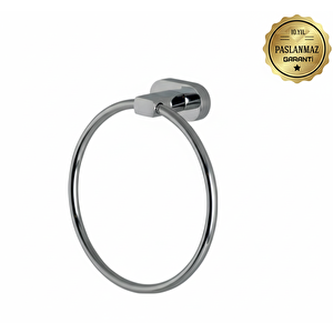 Paslanmaz Pirinç Zirve Yuvarlak Havluluk