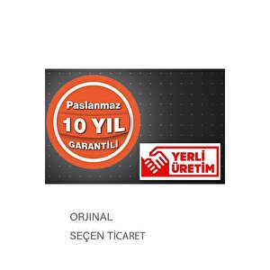 Döner Ikili Havluluk Kumru Paslanmaz Pirinç 10 Yıl Garantili Altın