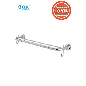Paslanmaz Pirinç Bella 50 Cm Kancalı Uzun Havluluk