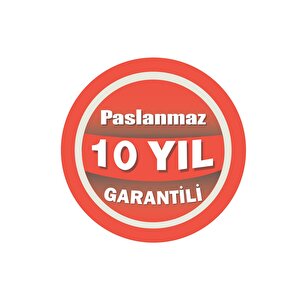 Paslanmaz Çelik 5 Litre Pedallı Banyo Çöp Kovası Krem
