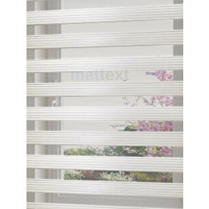 Krem Geniş Plise  Zebra Perde