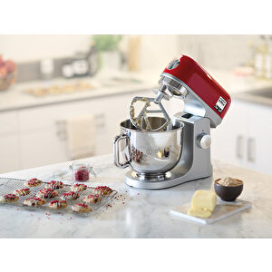 Kenwood Kmix Mutfak Şefi 1000 Watt Kmx750rd + Airfryer Xl Siyah Hfp30.000bk Set