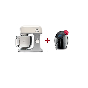 Kmix Mutfak Şefi 5 Lt Kmx750cr + airfryer Xl Siyah Hfp30.000bk Hediyeli