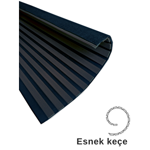 Mdf Ahşap Akustik Duvar Paneli 60 X 275 Cm - Si̇yah Siyah