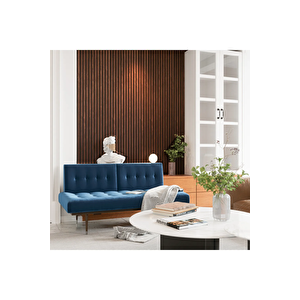 Mdf Ahşap Akustik Duvar Paneli 60 X 275 Cm - Koyu Cevi̇z