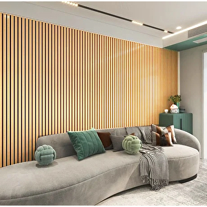 Mdf Ahşap Akustik Duvar Paneli 60 X 275 Cm - Kayin