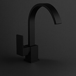 Barok Serisi Siyah Lavabo Bataryası