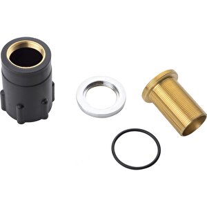 Pillar Serisi Siyah Çanak Lavabo Bataryasın 5 Yıl Garantili