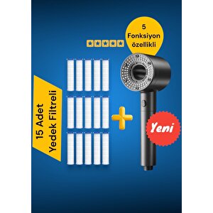 15 Adet Yedek Filtreli Duş Başlığı (yüksek Basınçlı)