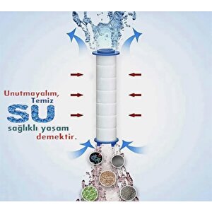 15 Adet Yedek Filtreli Duş Başlığı (yüksek Basınçlı)