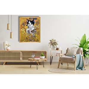 Queen Cat Çerçeveli Pano