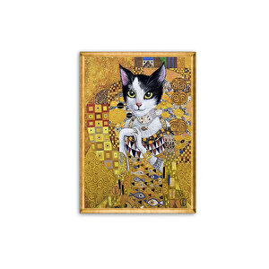 Queen Cat Çerçeveli Pano