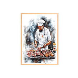 Frak Ray Barbekü Çerçeveli Pano