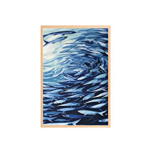 Renklerin Dansı Set 50*70 Çerçeveli Pano Set