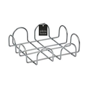 Gümüş Kare 18 Cm Peçetelik,kafe,restoran, Otel, Lüks Mutfak Sofra Büyük Boy Peçete-metal Paslanmaz