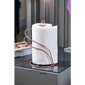 Rose Kuğu Kağıt Havluluk Rulo Havluluk Peçetelik Mutfak Banyo Paslanmaz Metal