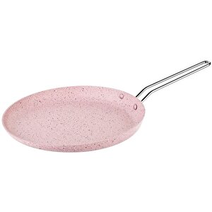 Pembe Granit 26 Cm Krep Tavası