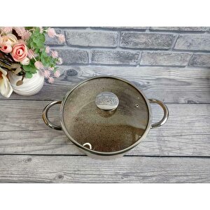 Kum Beji Granit 22 Cm Derin Tencere