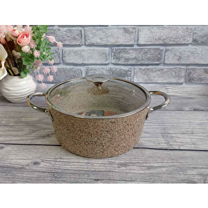 Kum Beji Granit 24 Cm Derin Tencere