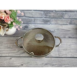 Kum Beji Granit 24 Cm Derin Tencere