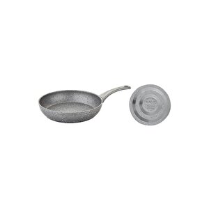 3210 Tek Parça Bio Granit 18x5 Cm 1,15 Litre Tava Gri