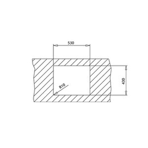Teka FLEXLINEA RS15 50.40 BRASS Eviye