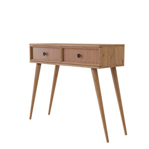 6025 Luna (ahşap Ayakli) Mdf Profi̇l Çerçeveli̇ 2 Çekmeceli̇ Dresuar Sepet-yunus