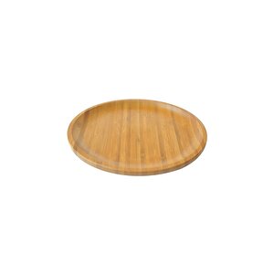 Fi̇a - 9109 - ( L ) - Orijinal Natural, Bambu, 28x2 Cm Servis Tabağı Ahşap Rengi
