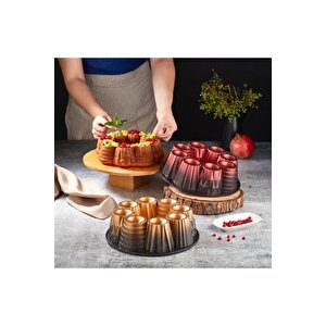 3280 26cm Döküm Muffin Cupcake Kek Kalıbı