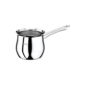 7016 ( No;08 ) 1 Parça Paslanmaz Çelik Cezve Sade