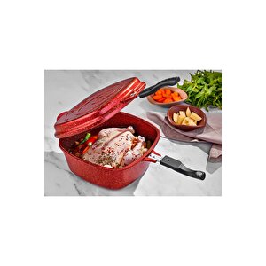 3224 Multi Cooker Set Kırmızı