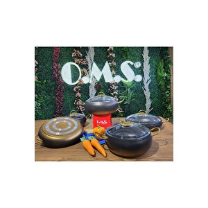Kure - 3024 - 9 Parça - Bio Granit - Pfoa Ve Ptfe Free - Tencere, Tava, Çeyiz Seti