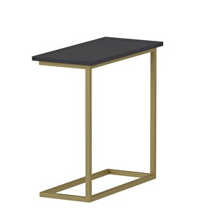 Narin Yan Sehpa, Metal Ayaklı Çok Amaçlı Yan Sehpa, Antrasit/gold