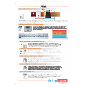 Ferroli Bluehelix Tech 25/27 Kw (22.000 Kcal) Tam Yoğuşmalı Kombi (montaj Hari̇ç) (baca Kiti Dahil)