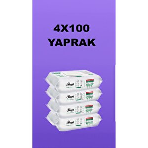 100' Lü Beyaz Sabunlu Yüzey Havlusu 4 Al 3 Öde Hediyeli
