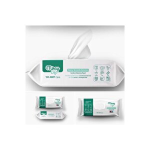 Yüzey Temi̇zleme Havlusu 100 Lü X12 Adet