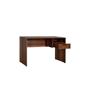 Concept Kilitli Çekmeceli Çalışma Masası-koyu Ceviz (oslo Ceviz) 120x75x60 Cm (gxyxd)