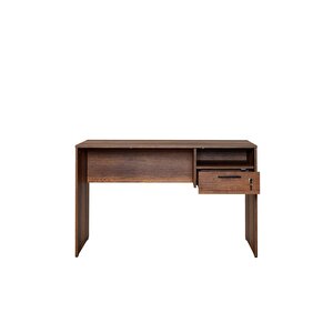 Concept Kilitli Çekmeceli Çalışma Masası-koyu Ceviz (oslo Ceviz) 120x75x60 Cm (gxyxd)