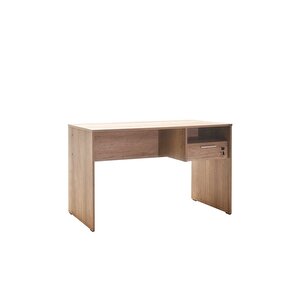 Concept Kilitli Çekmeceli Çalışma Masası-açık Ceviz (tori) 120x75x60 Cm (gxyxd)