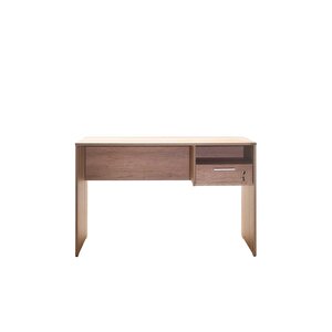 Concept Kilitli Çekmeceli Çalışma Masası-açık Ceviz (tori) 120x75x60 Cm (gxyxd)