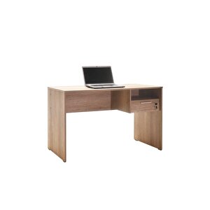Concept Kilitli Çekmeceli Çalışma Masası-açık Ceviz (tori) 120x75x60 Cm (gxyxd)
