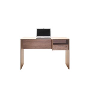 Concept Kilitli Çekmeceli Çalışma Masası-açık Ceviz (tori) 120x75x60 Cm (gxyxd)