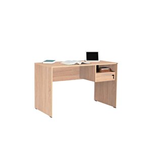 Concept Kilitli Çekmeceli Çalışma Masası-sonoma 120x75x60 Cm (gxyxd)
