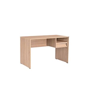 Concept Kilitli Çekmeceli Çalışma Masası-sonoma 120x75x60 Cm (gxyxd)