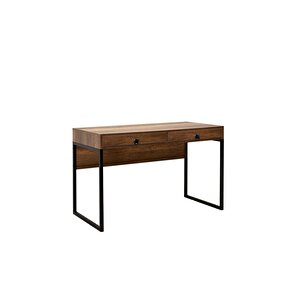 Profile Çekmeceli Çalışma Masası-koyu Ceviz (oslo Ceviz) 120x79x60 Cm (gxyxd)