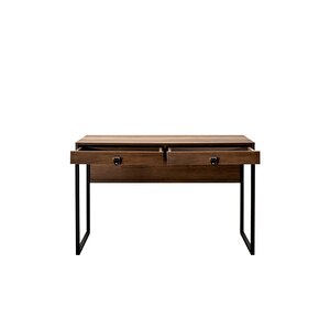 Profile Çekmeceli Çalışma Masası-koyu Ceviz (oslo Ceviz) 120x79x60 Cm (gxyxd)