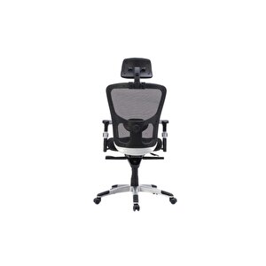 Manager Techno File Sırtlı Ofis Koltuğu-siyah 62x120-127x59 Cm (gxyxd)